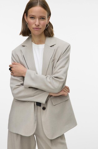 VMMICHELL oversized fit sako s jednorednim kopčanjem