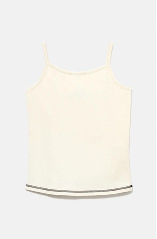 Majica s naramenicama i logotipom