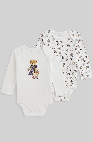 Polo Bear paket od 2 pamučna bodija