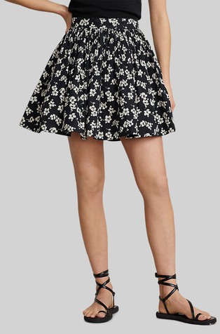 Mini suknja s cvjetnim uzorkom