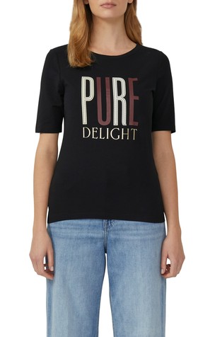 Slim fit majica kratkih rukava s otiskom