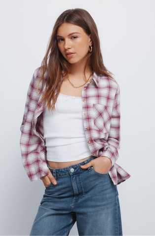 Pamučna košulja s kariranim uzorkom