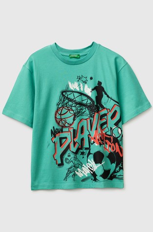 Majica od organskog pamuka s otiskom