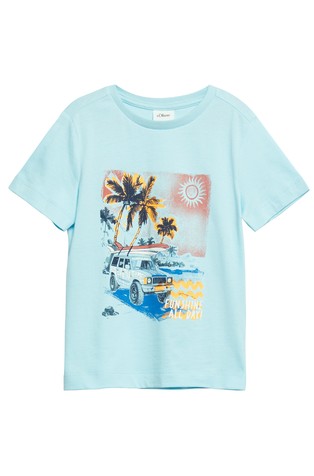 T-shirt with front print