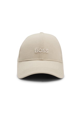 Cotton-twill cap with embroidered logo