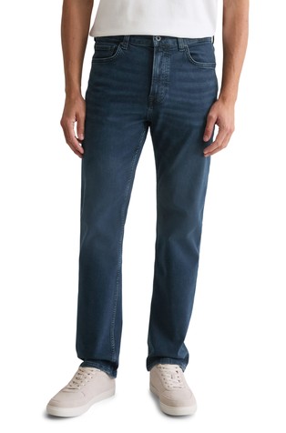 Straight fit jeans hlače od rastezljivog organskog pamuka