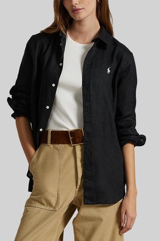 Classic fit lanena košulja