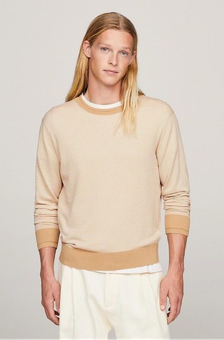 Pleten pulover od organskog pamuka i tencela