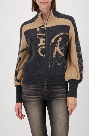 Kardigan s ukrasnim kamenčićima