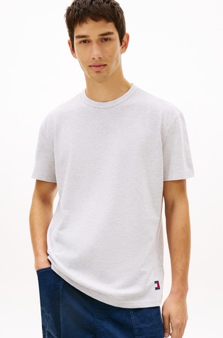 Waffle Knit Short-sleeved Tee