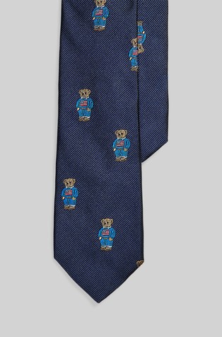 Polo Bear svilena kravata