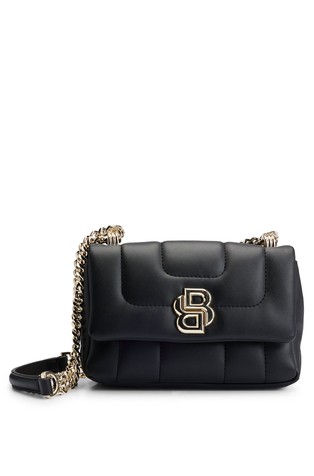 Prošivena torbica s dvostrukim monogramom B