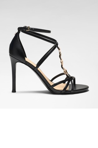 Chaella heel sandals with metal detail