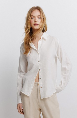Košulja od mješavine lana