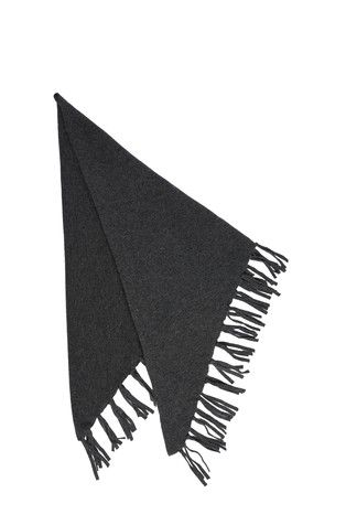 Trokutast vuneni šal s resama