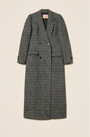 Dugi kaput od mješavine vune