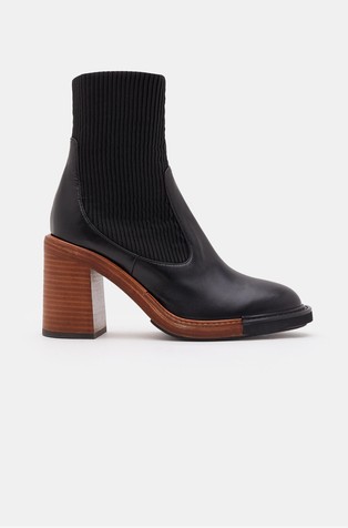 Kožne gležnjače s elastičnim umetkom