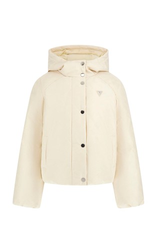 4G boxy fit puffer jacket with hood