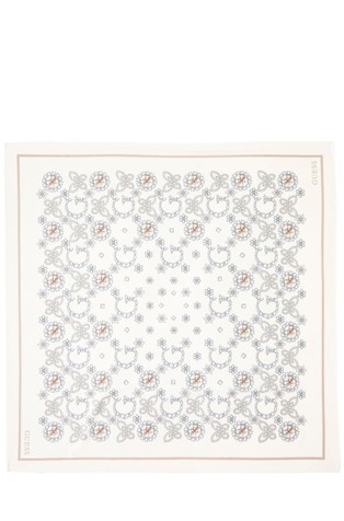 Marama s cvjetnim uzorkom i logotipima