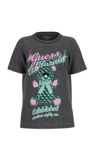 Printed maxi t-shirt