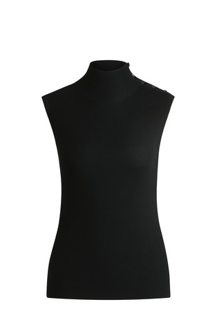 Pletena vunena majica bez rukava