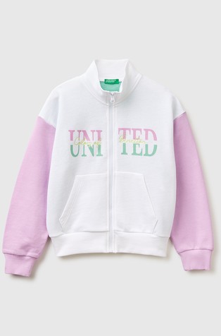 Cotton sweatshirt with logo