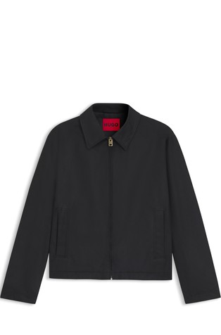 Regular fit jakna od voštanog pamuka