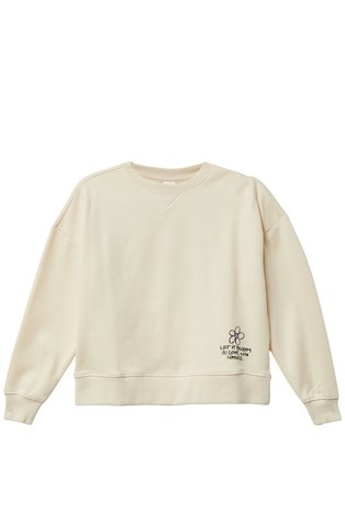 Oversized pulover s malim otiskom