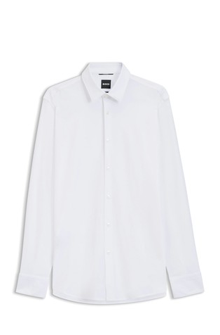 Slim fit košulja od rastezljivog performance jerseya