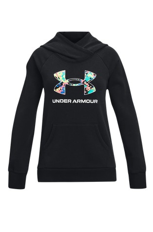 UA Rival Fleece Core pulover s kapuljačom i logotipom