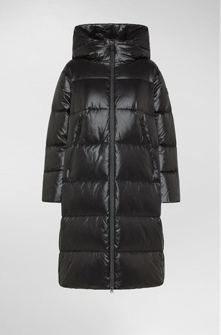 Vodoodbojna duga jakna punjena paperjem s kapuljačom