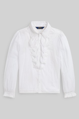 Pamučna košulja s volančićima