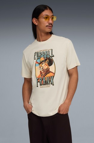 House of Graphics relaxed fit pamučna majica kratkih rukava