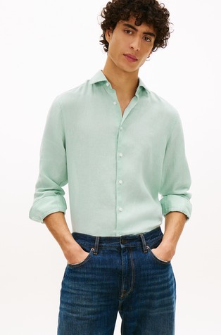 Slim Fit Pure Linen Shirt