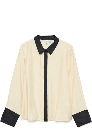 VMGYNICE Long sleeve viscose shirt