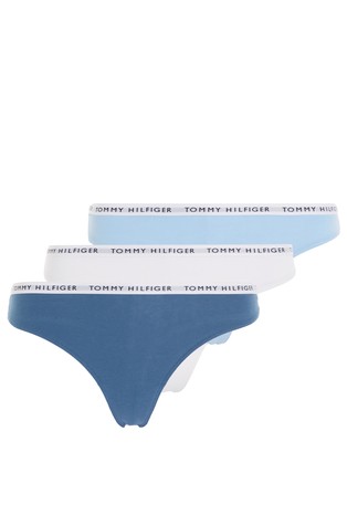 Paket od 3 para tangica s logo obrubom