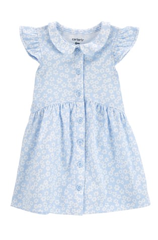 Pamučna haljina s uzorkom