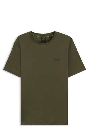 Porsche x BOSS mercerised-cotton T-shirt