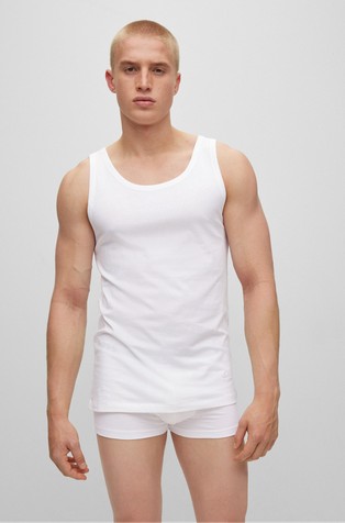 Paket od 3 pamučne potkošulje s izvezenim logotipom