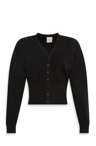 Cropped kardigan od mješavine viskoze