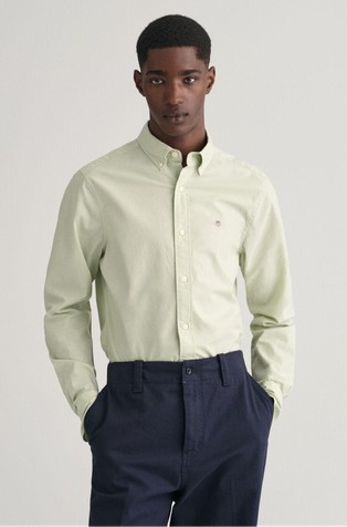 Slim fit košulja od pamučnog popelina