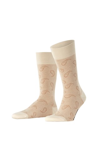 Paisley Men Socks in Cotton-blend