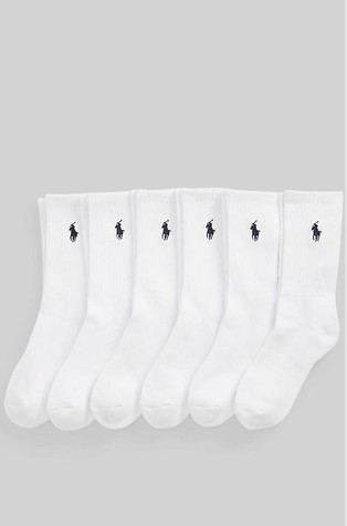 Athletic Crew Sock 6-pack