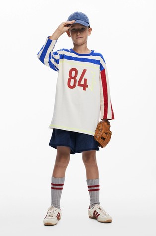 Majica s 3/4 rukavima i prugama