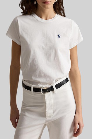 Classic fit Cotton Jersey Crewneck Tee