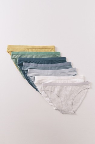 Paket od 7 pari gaćica od rastezljivog pamuka