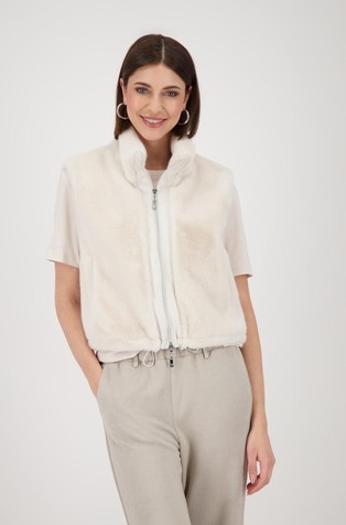 Prsluk od umjetnog krzna