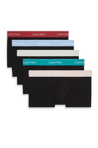 Paket od 5 pari bokserica s niskim strukom - Icon Cotton Stretch