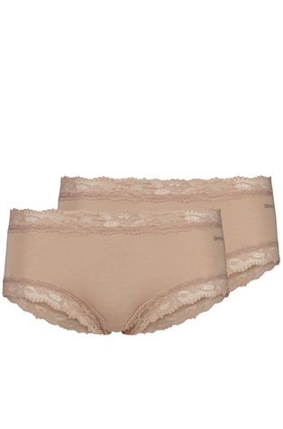 Skiny Advantage Modal paket od 2 para gaćica s čipkom