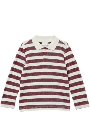 Prugasta polo majica dugih rukava